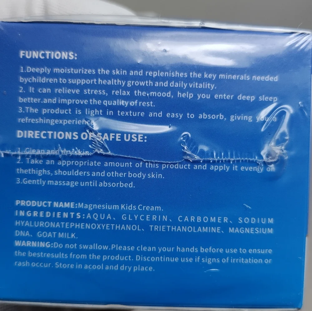 Magnesium Cream For Kids